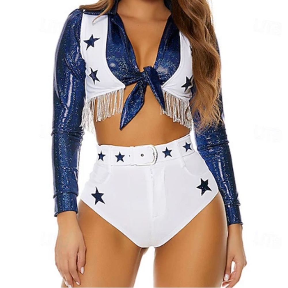 DALLAS COWBOY CHEERLEADER COSTUMES